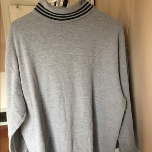ADIDAS turtleneck (Grey/black)